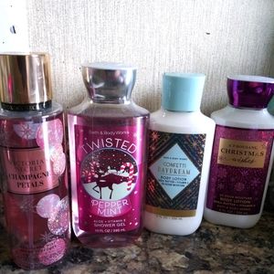 Bath and body works and victorias secret